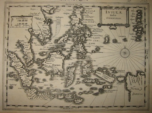 Mercator Gerard - Hondius Jodocus Insulae Indiae orientalis 1630 Amsterdam 